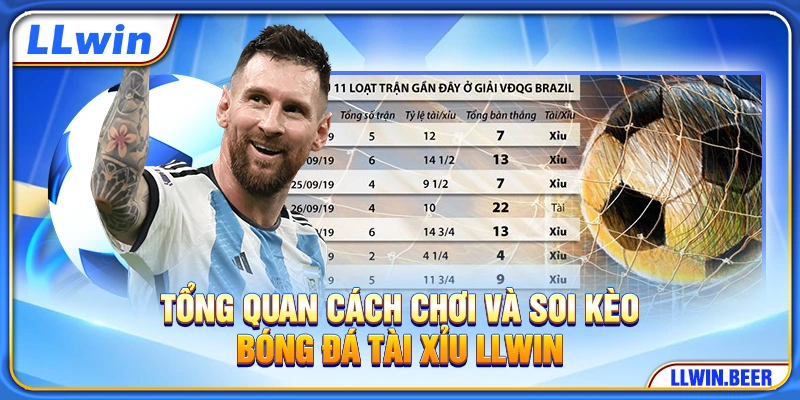 Tổng quan cách chơi và soi kèo bóng đá tài xỉu LLWIN Tổng quan cách chơi và soi kèo bóng đá tài xỉu LLWIN